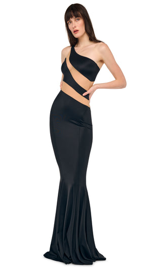 SNAKE MESH FISHTAIL GOWN #1 Thumbnail
