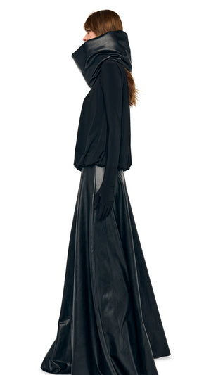 FLARED SKIRT TO FLOOR #3 Thumbnail