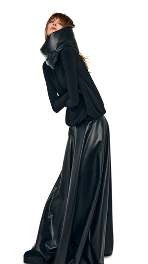 FLARED SKIRT TO FLOOR #1 Thumbnail