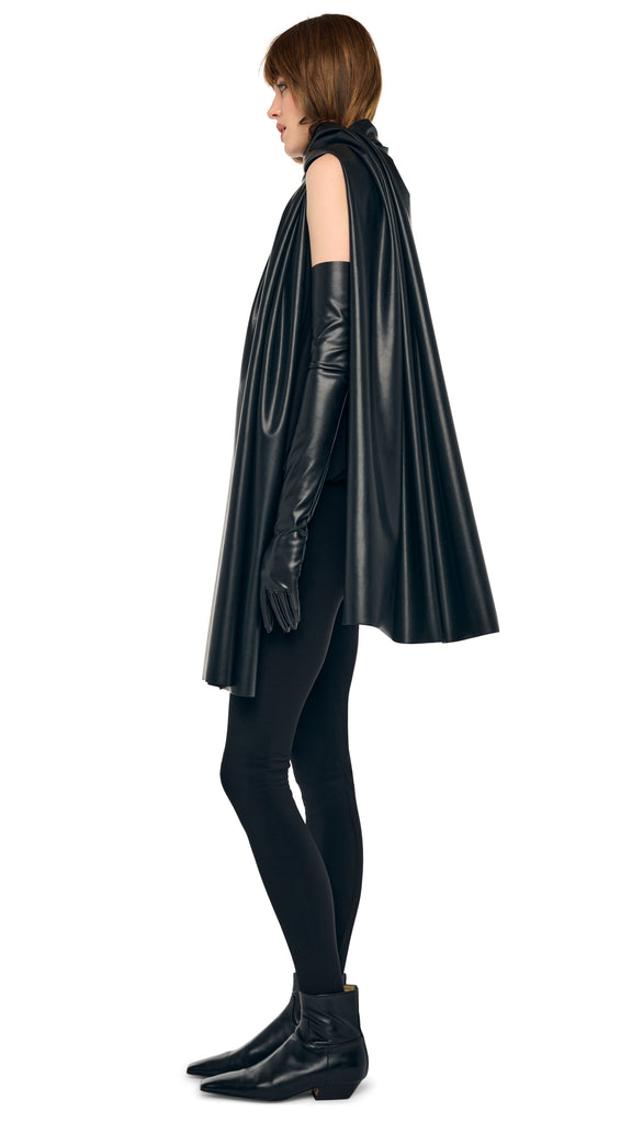 RECTANGLE SCARF 24 X 90 – Black – Norma Kamali