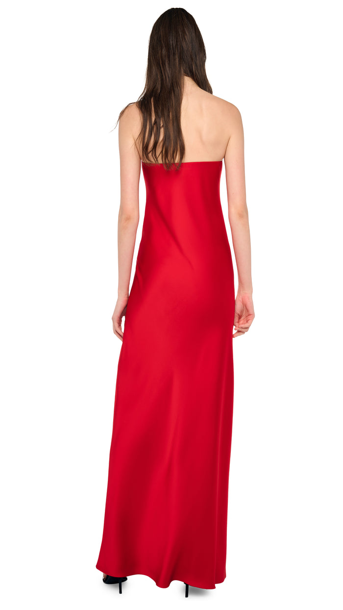 BIAS STRAPLESS GOWN #3