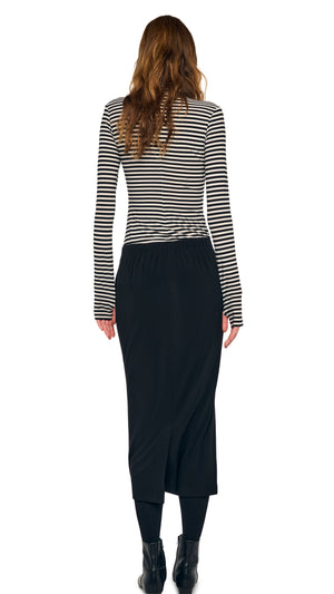 FLAT FRONT STRAIGHT SKIRT TO MIDCALF #3 Thumbnail