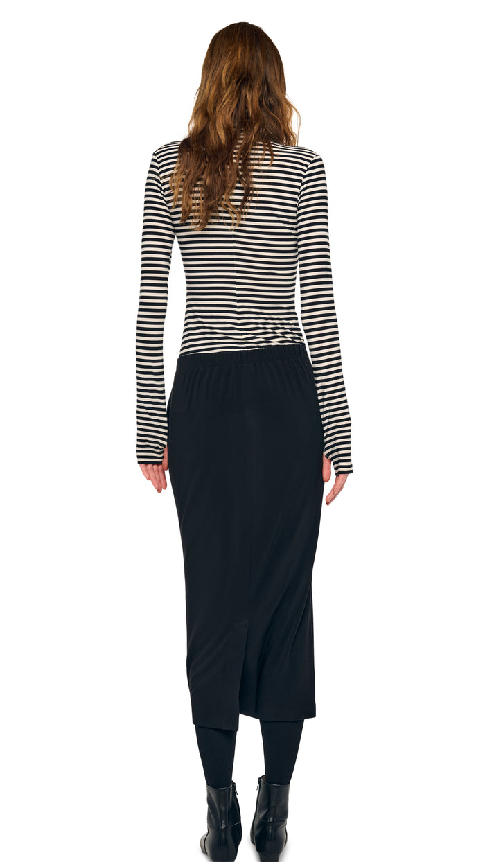 FLAT FRONT STRAIGHT SKIRT TO MIDCALF #3