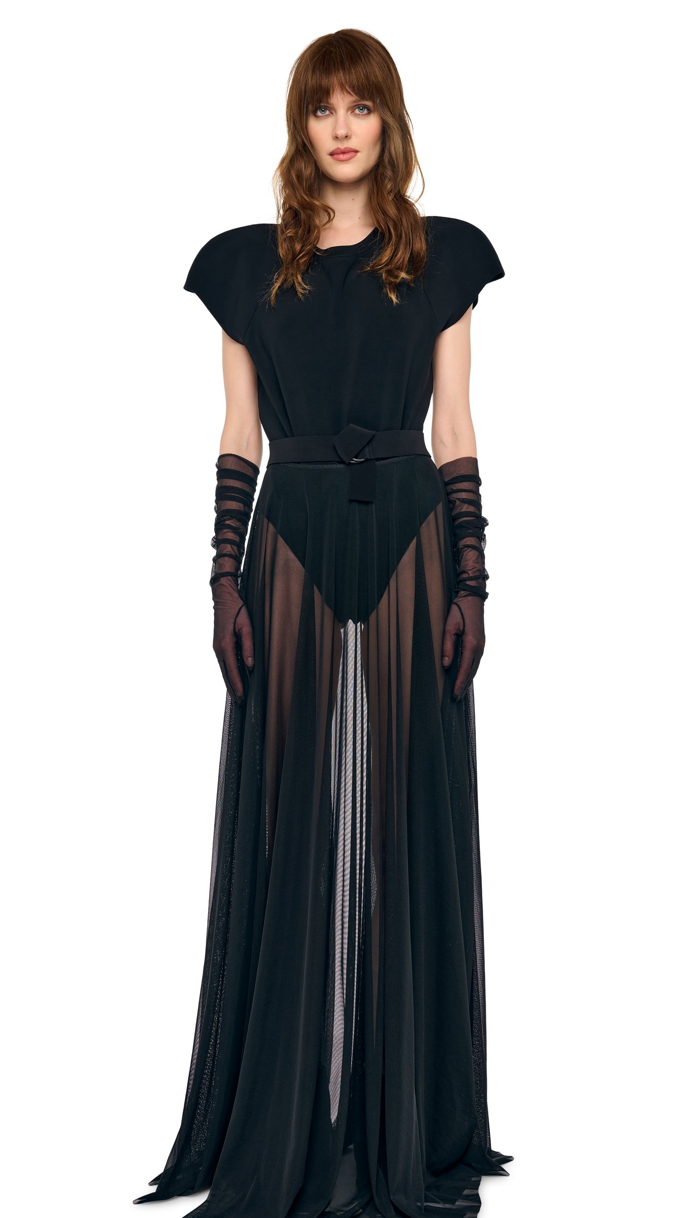 Norma Kamali Long Gloves