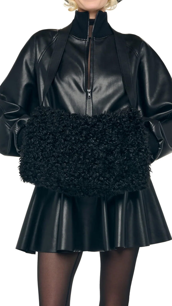 MUFF BAG – Black – Norma Kamali