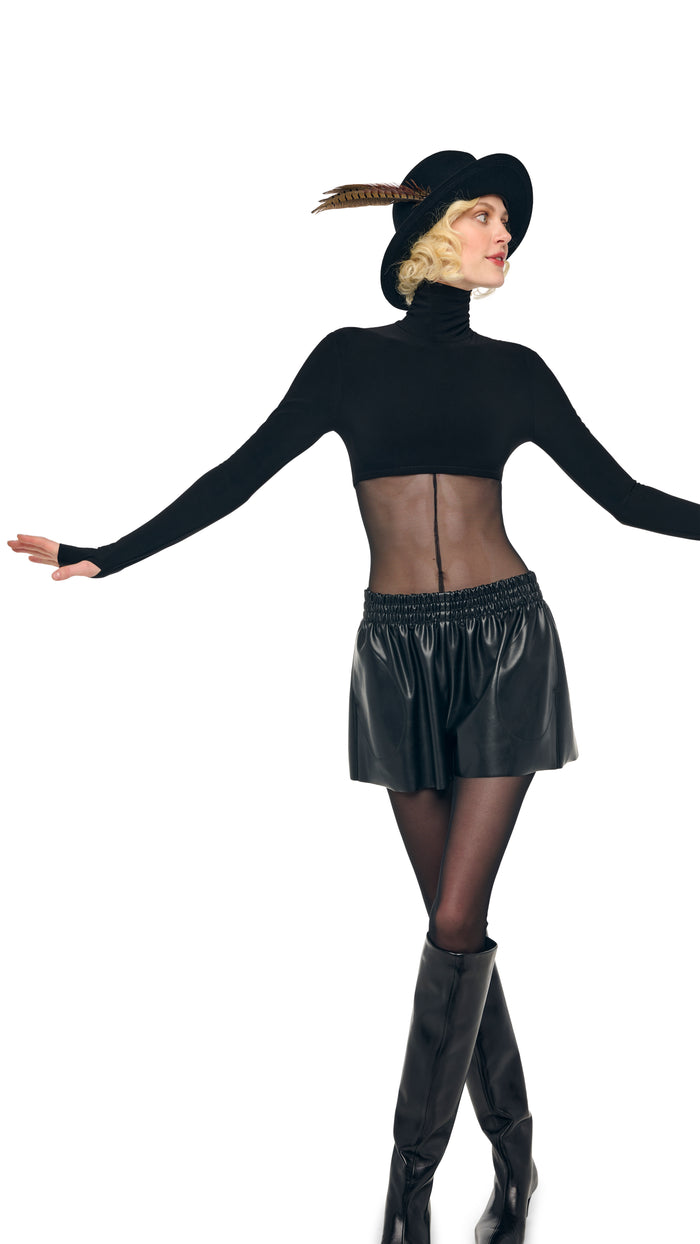 CROPPED TURTLE TOP #6