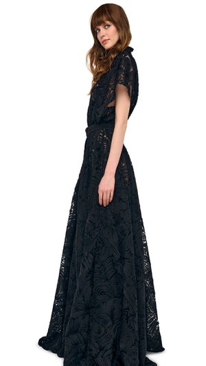 OVERSIZED NK SLEEVELESS FLARED GOWN #2 Thumbnail