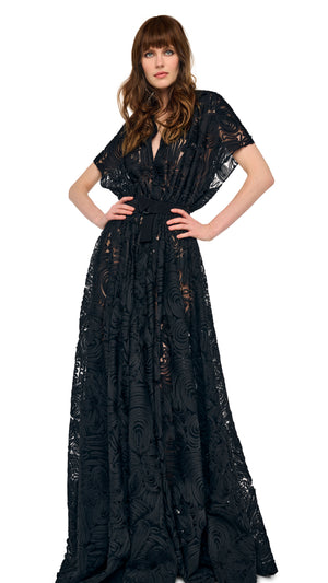 OVERSIZED NK SLEEVELESS FLARED GOWN #5 Thumbnail
