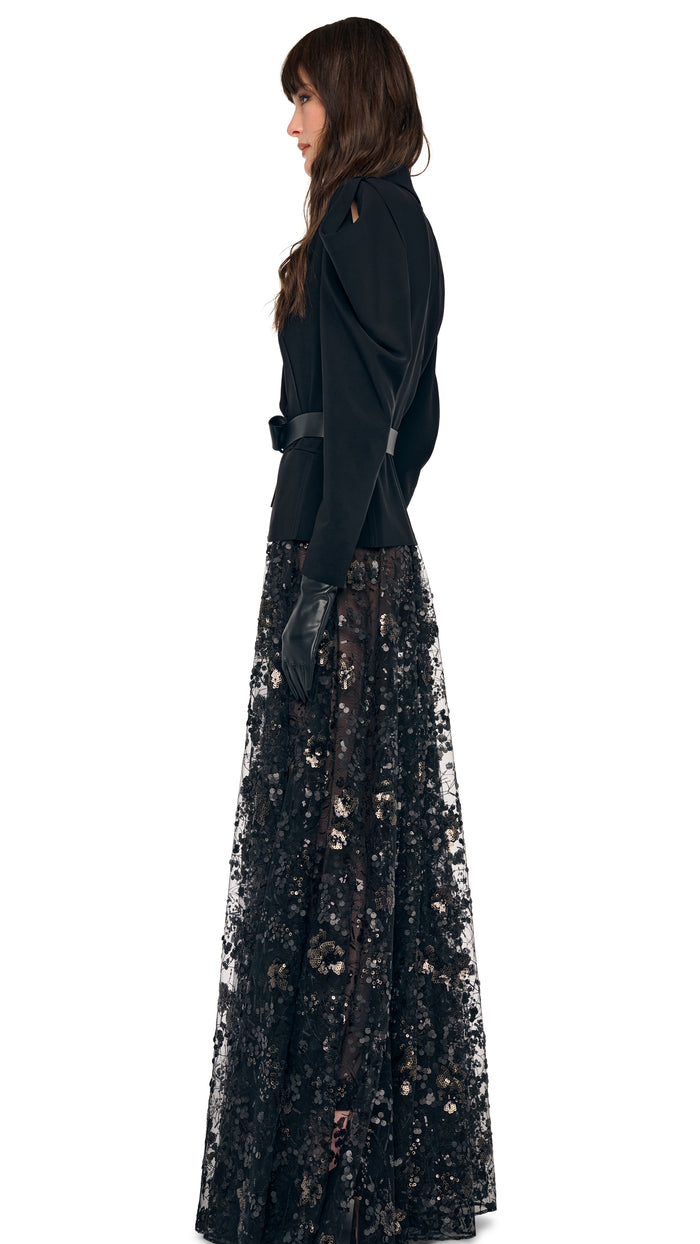 FLARED SKIRT TO FLOOR #2