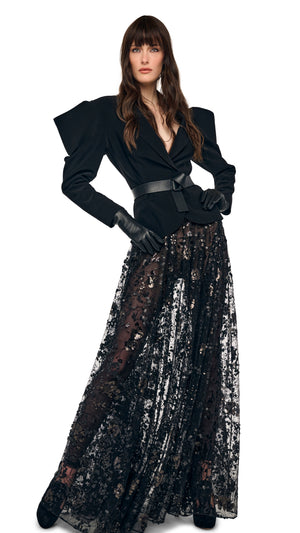 FLARED SKIRT TO FLOOR #6 Thumbnail