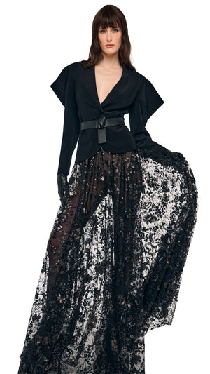 FLARED SKIRT TO FLOOR #7 Thumbnail