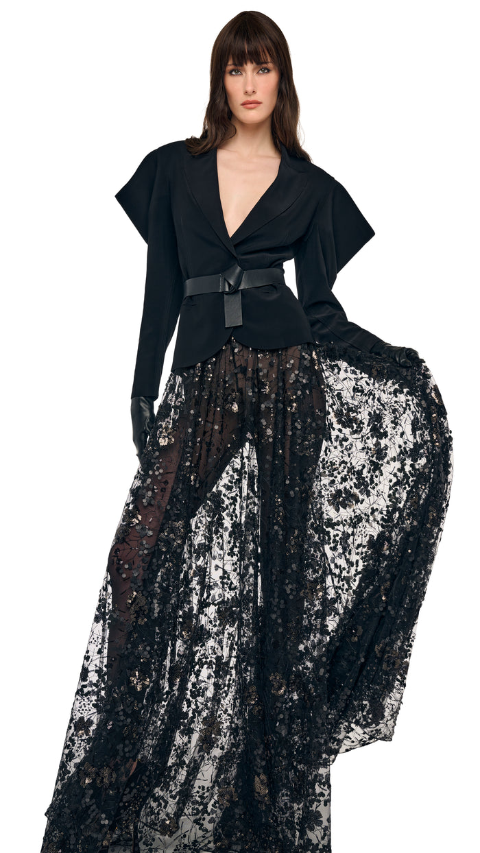 FLARED SKIRT TO FLOOR #7