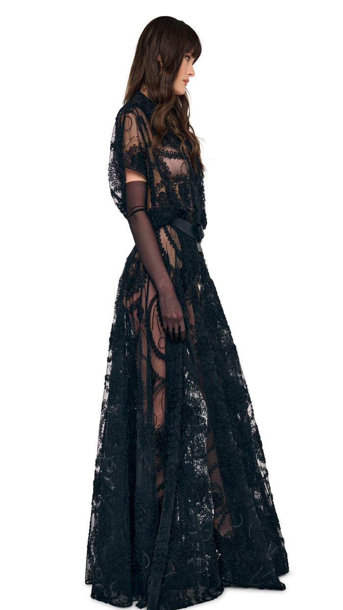 FLARED SKIRT TO FLOOR #2