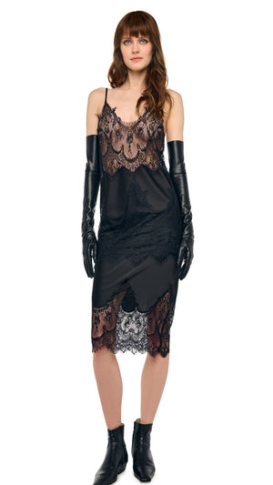 BIAS SLIP TOP W/ LACE #1 Thumbnail