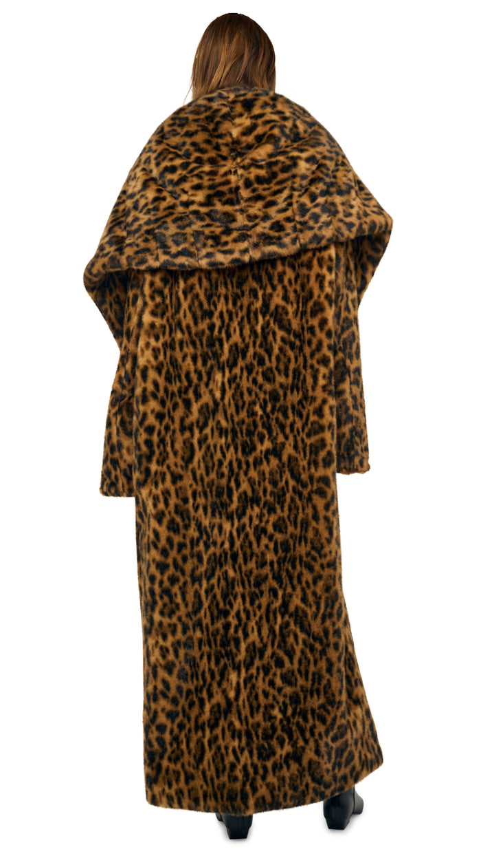 OS SHAWL COLLAR MAXI COAT #4
