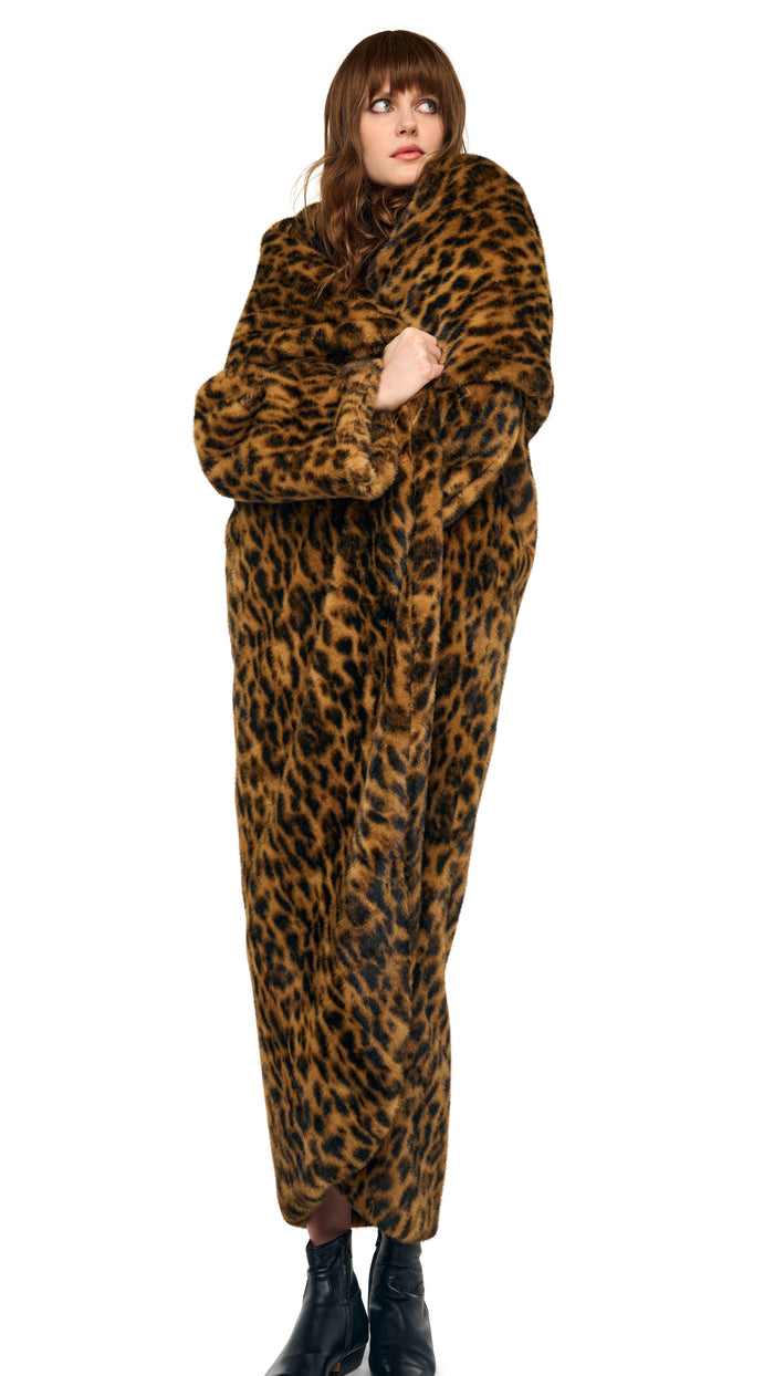 OS SHAWL COLLAR MAXI COAT #9