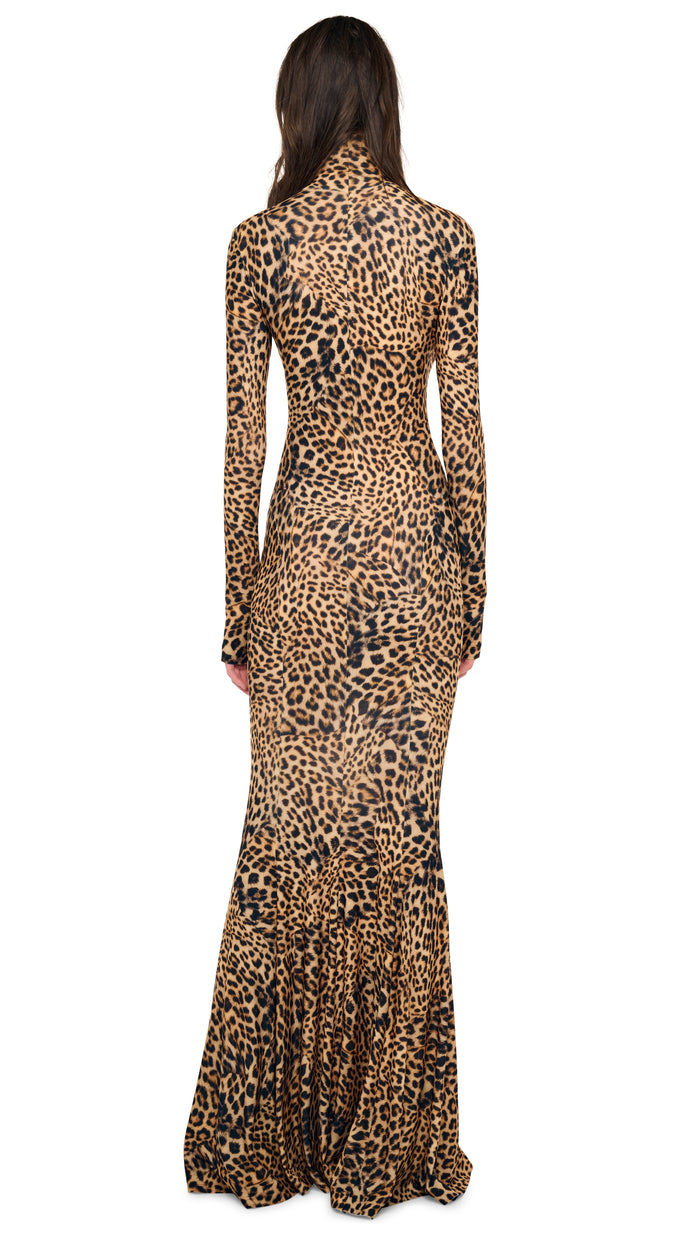 LONG SLEEVE TURTLE FISHTAIL GOWN #3