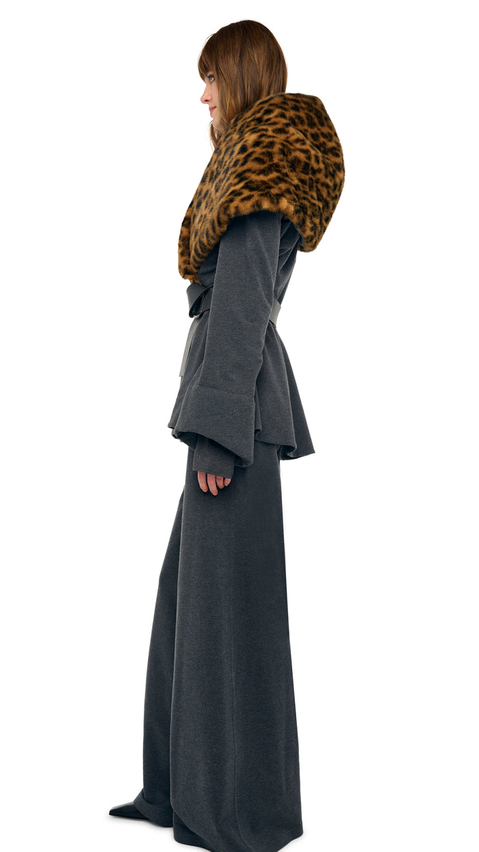 SHAWL COLLAR PEPLUM JACKET #3