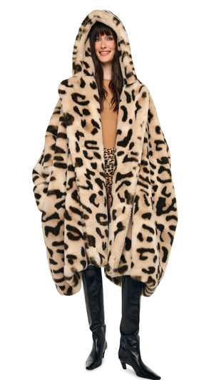 HOODED MODIFIED BLANKET COAT #5 Thumbnail