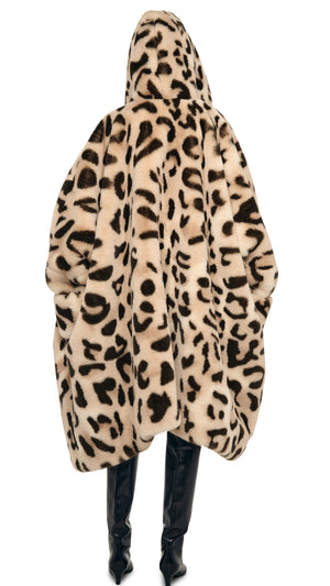 HOODED MODIFIED BLANKET COAT #3 Thumbnail