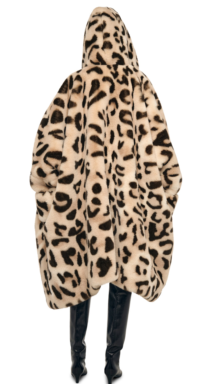 HOODED MODIFIED BLANKET COAT #3