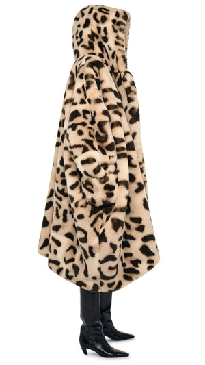 HOODED MODIFIED BLANKET COAT #2 Thumbnail