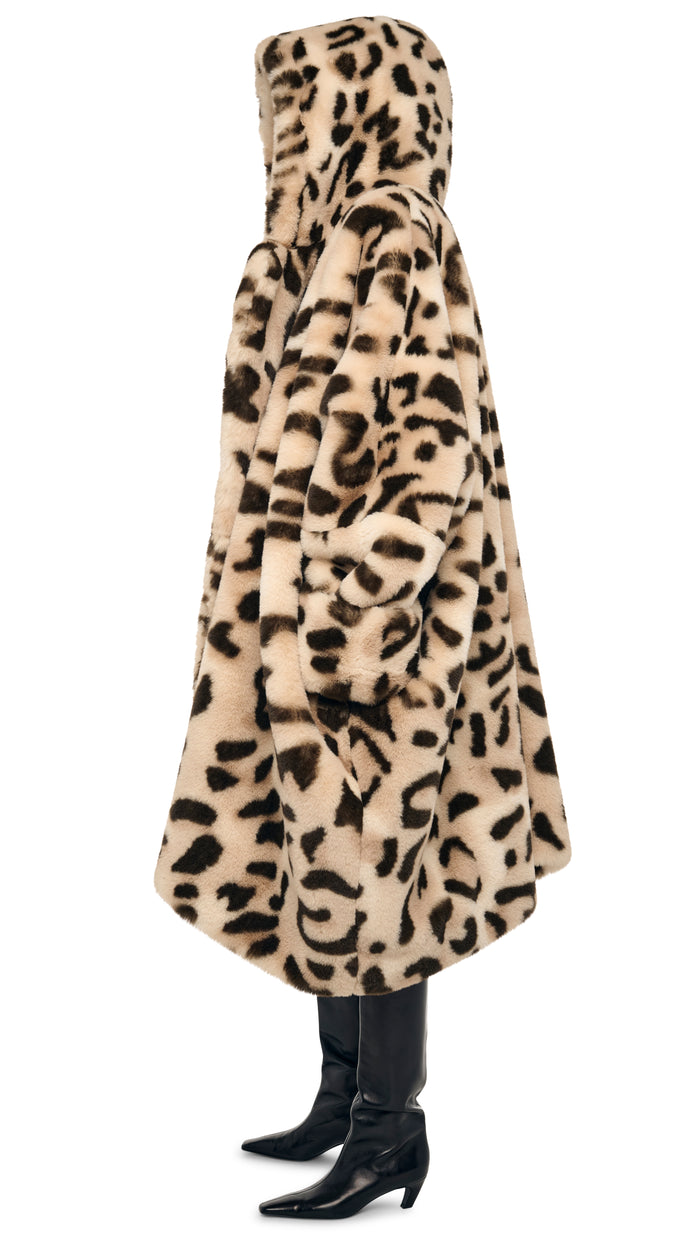 HOODED MODIFIED BLANKET COAT #2