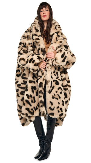 HOODED MODIFIED BLANKET COAT #10 Thumbnail