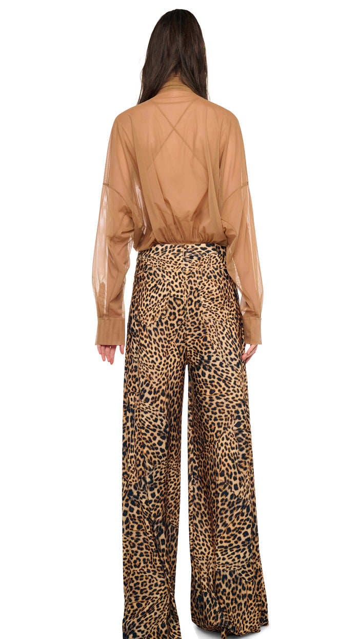 OVERSIZED NK SHIRT BODYSUIT W/ BOW #3