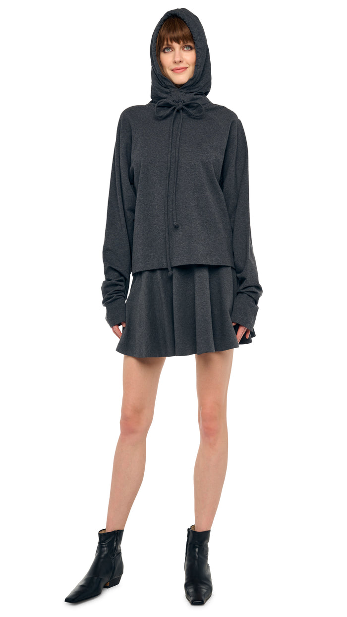 OS RAGLAN SLEEVE HOODED TOP #1