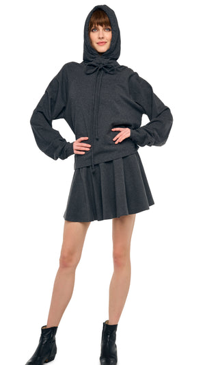 OS RAGLAN SLEEVE HOODED TOP #4 Thumbnail