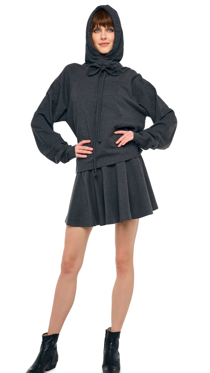 OS RAGLAN SLEEVE HOODED TOP #4