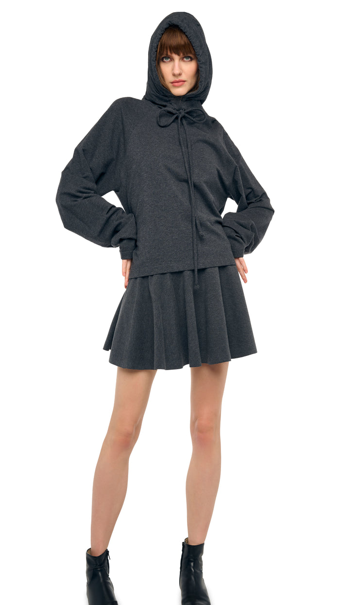 OS RAGLAN SLEEVE HOODED TOP #7