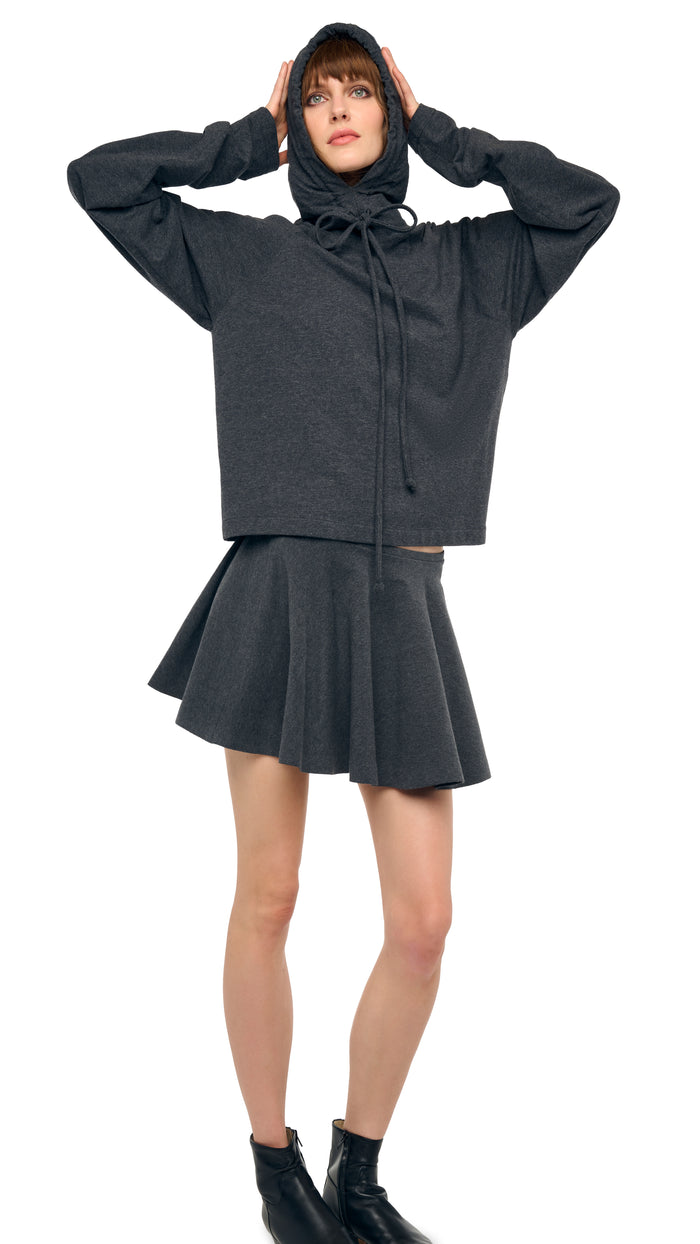 OS RAGLAN SLEEVE HOODED TOP #8