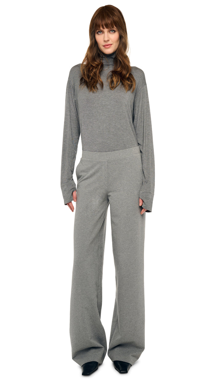 LONG SLEEVE TURTLENECK EASY FIT TOP #1
