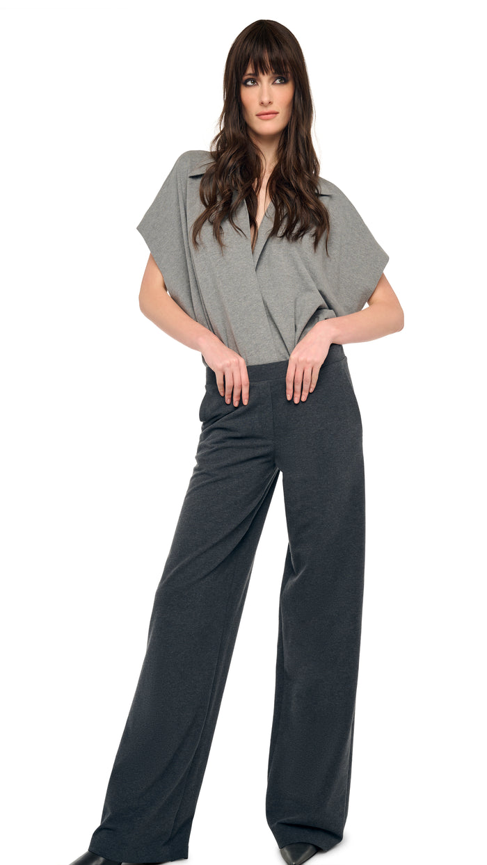FLAT FRONT WIDE PANT #5