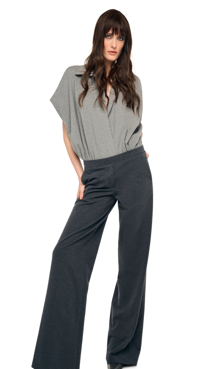 FLAT FRONT WIDE PANT #6