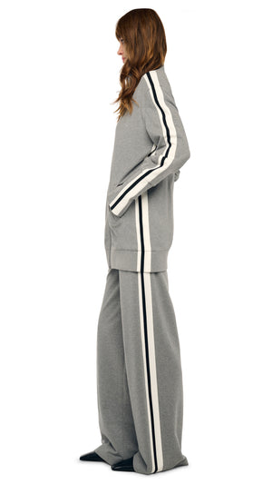 SIDE STRIPE FLAT FRONT WIDE PANT #3 Thumbnail