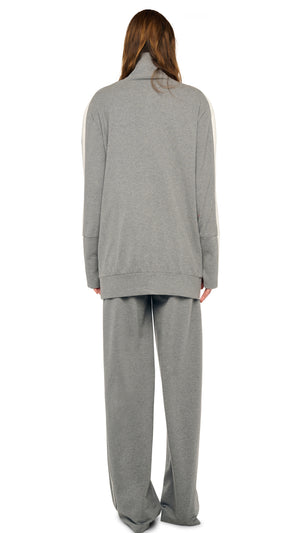 SIDE STRIPE FLAT FRONT WIDE PANT #4 Thumbnail
