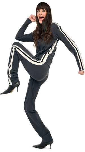 SIDE STRIPE FLAT FRONT PANT #9 Thumbnail