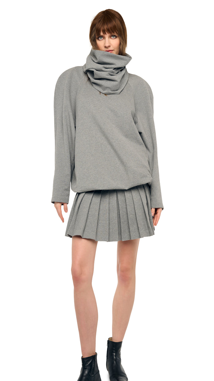 BOMBER RARA UP DOWN DRESS W/ LONG TURTLE TUBE #14
