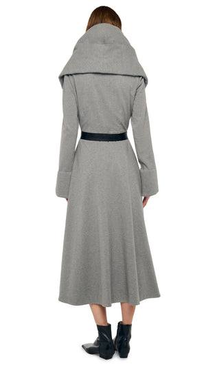 SHAWL COLLAR PEPLUM COAT #3 Thumbnail