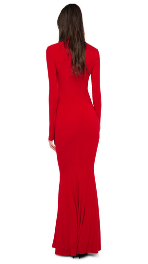 LONG SLEEVE TURTLE FISHTAIL GOWN #3 Thumbnail