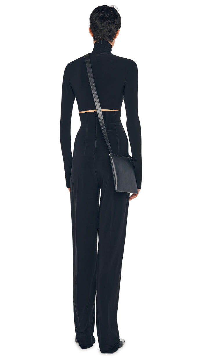 HIGH WAIST TAILORED PLEAT PANT #3