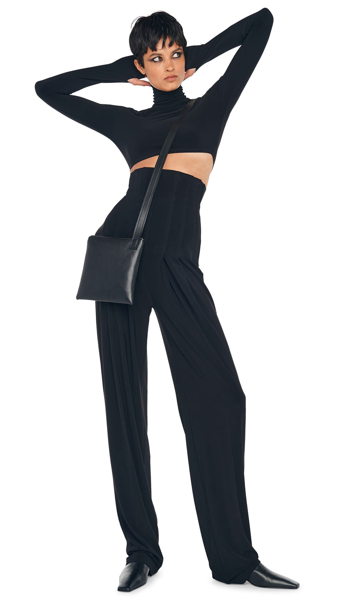 HIGH WAIST TAILORED PLEAT PANT #8