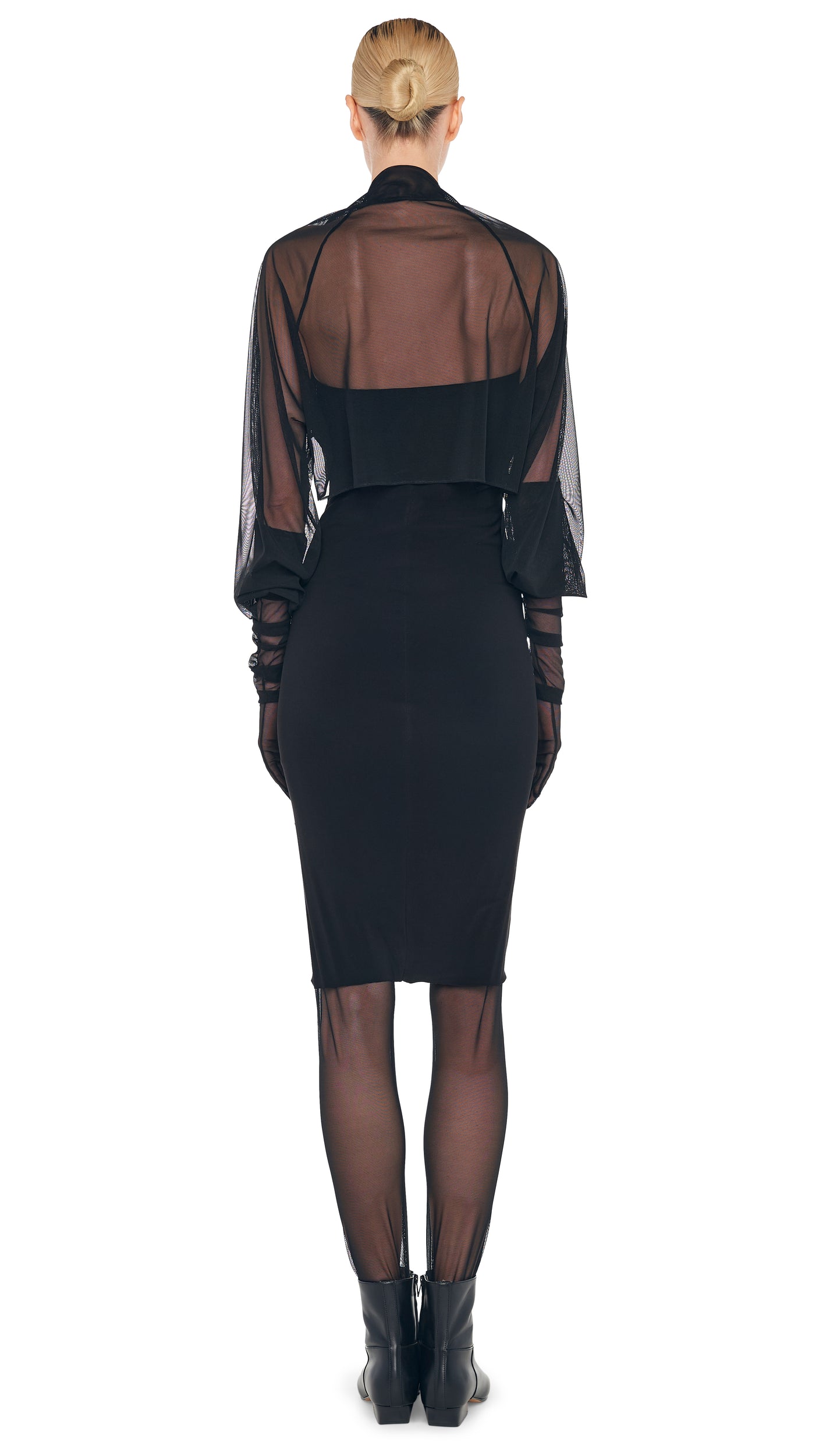 norma kamali walter slim strapless sweetheart shirred mesh dress Norma Kamali Walter Slim Strapless Sweetheart Shirred Mesh Dress