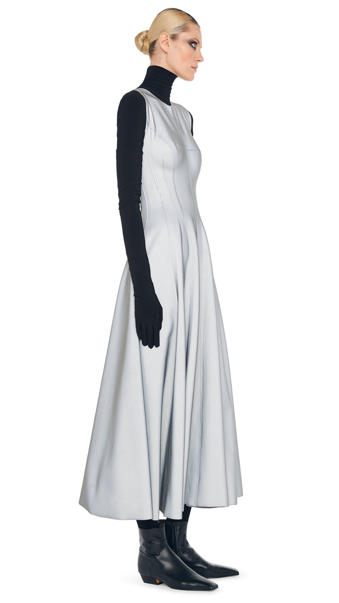 SLEEVELESS LONG GRACE DRESS #5