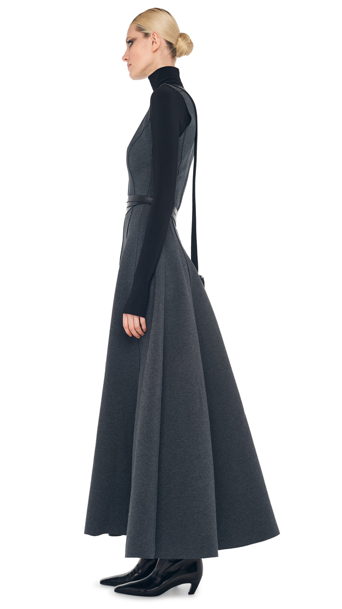 SLEEVELESS LONG GRACE DRESS #2