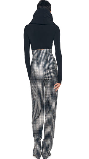 HIGH WAIST TAILORED PLEAT PANT #3 Thumbnail