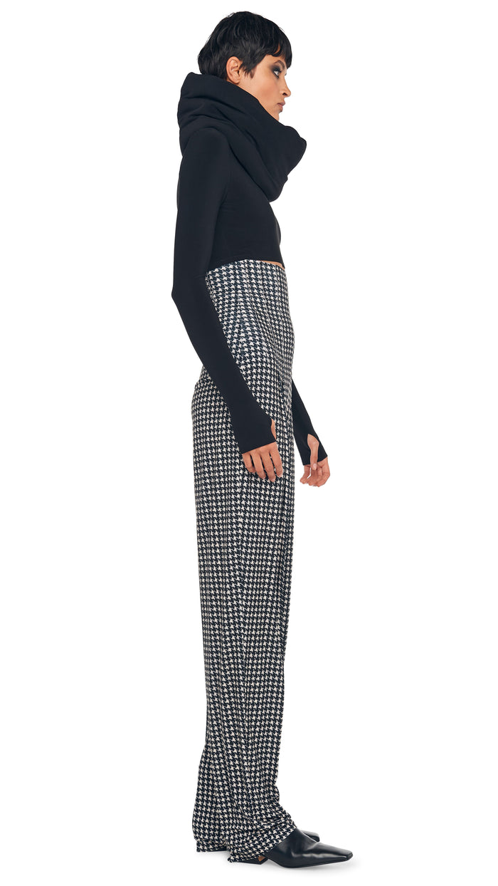 HIGH WAIST TAILORED PLEAT PANT #4